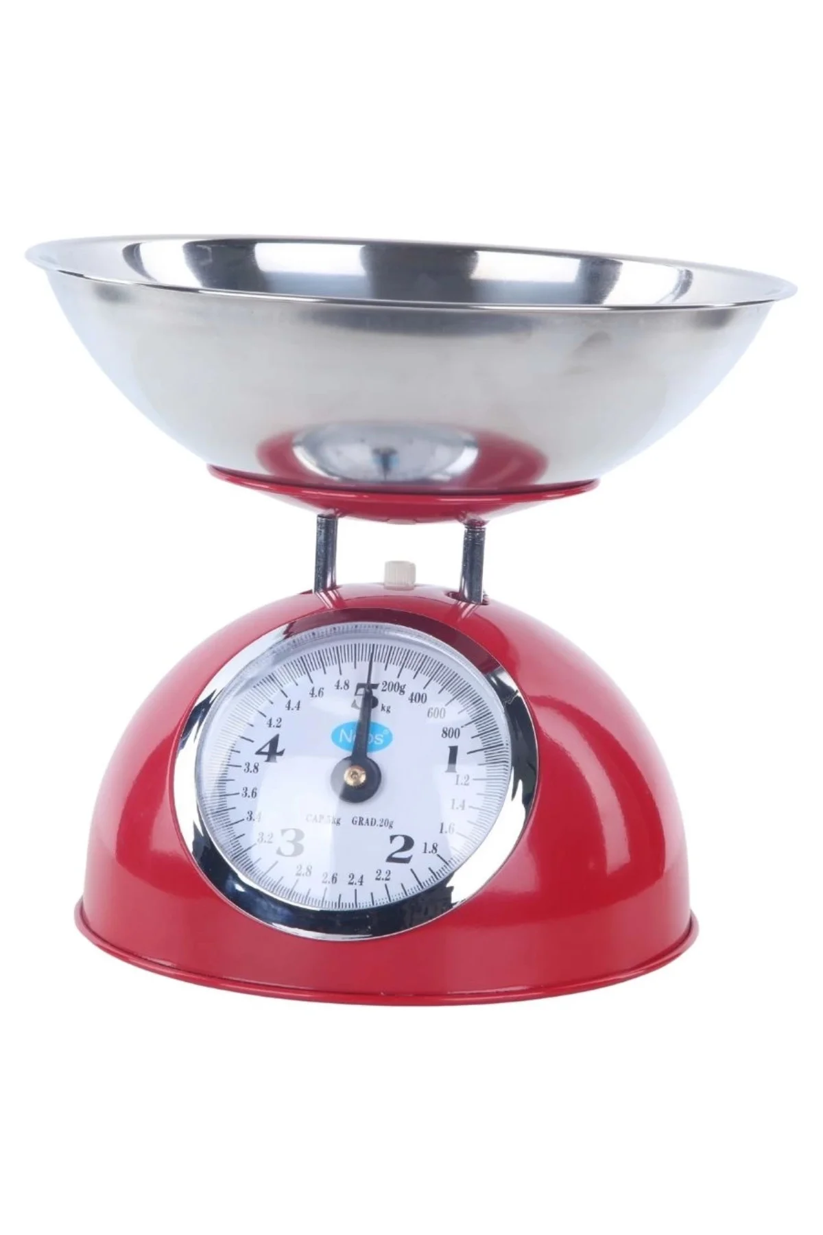 Paslanmaz Çelik 5 Kg Kapasiteli Mekanik İnce Ayar Terazi | Hassas