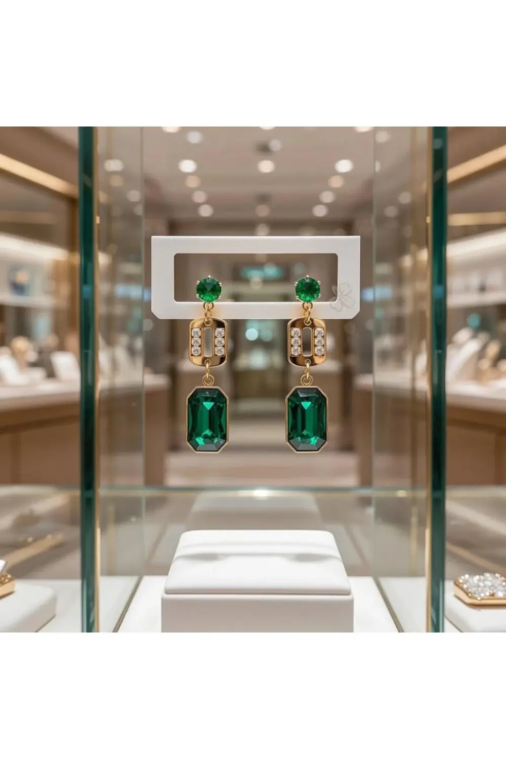 Paslanmaz Çelik Bagetli Sallantılı Küpe