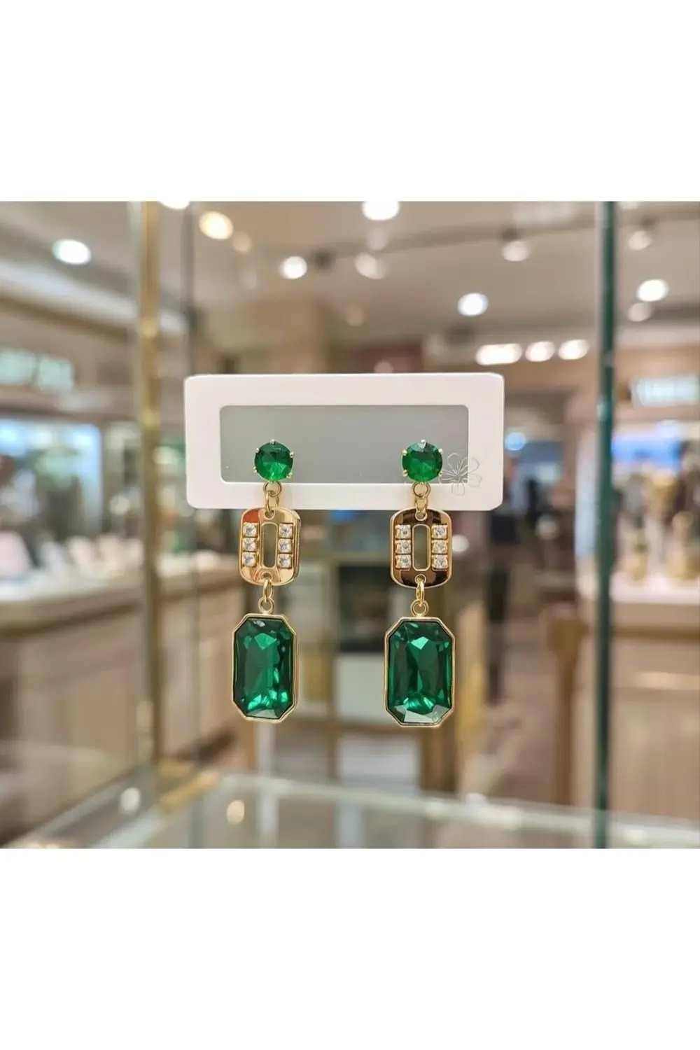 Paslanmaz Çelik Bagetli Sallantılı Küpe