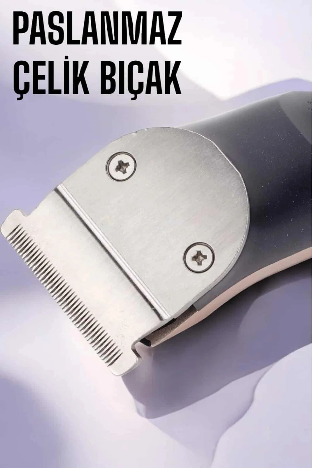 Paslanmaz Çelik Bıçaklı Hassas Çelik Bıçaklı Tıraş Makinesi Paslanmaz Çelik Bıçaklı Hassas Çelik Bıçaklı Tıraş Makinesi - Görsel 2