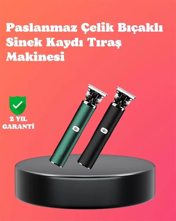 Paslanmaz Çelik Bıçaklı Sinek Kaydı Tıraş Makinesi Uzun Ömürlü - Lisinya