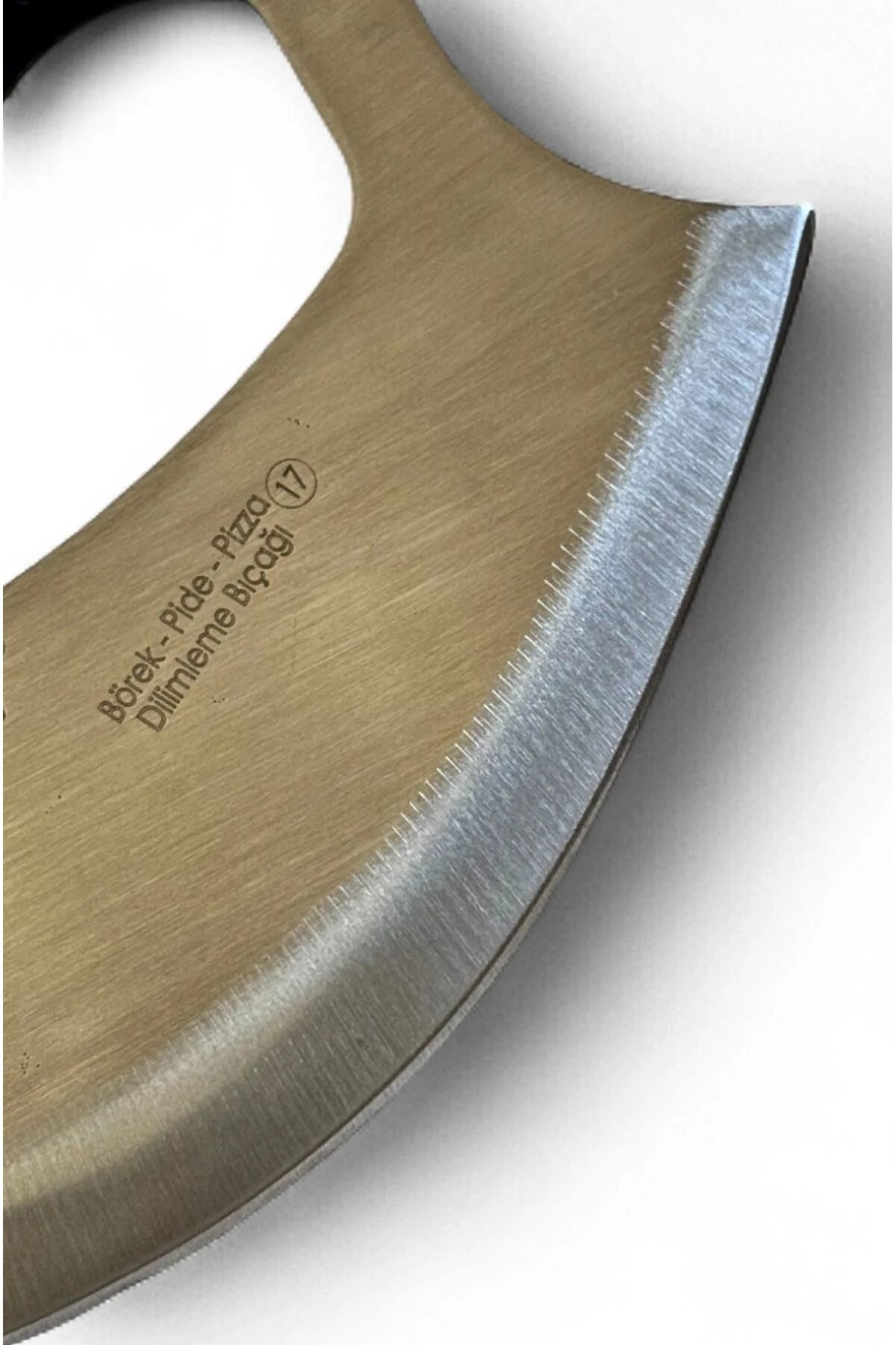 Paslanmaz Çelik Börek, Pide ve Pizza Dilimleme Bıçağı – Ergonomik Saplı Profesyonel Kesici (17,5 cm) Paslanmaz Çelik Börek, Pide ve Pizza Dilimleme Bıçağı – Ergonomik Saplı Profesyonel Kesici (17,5 cm)