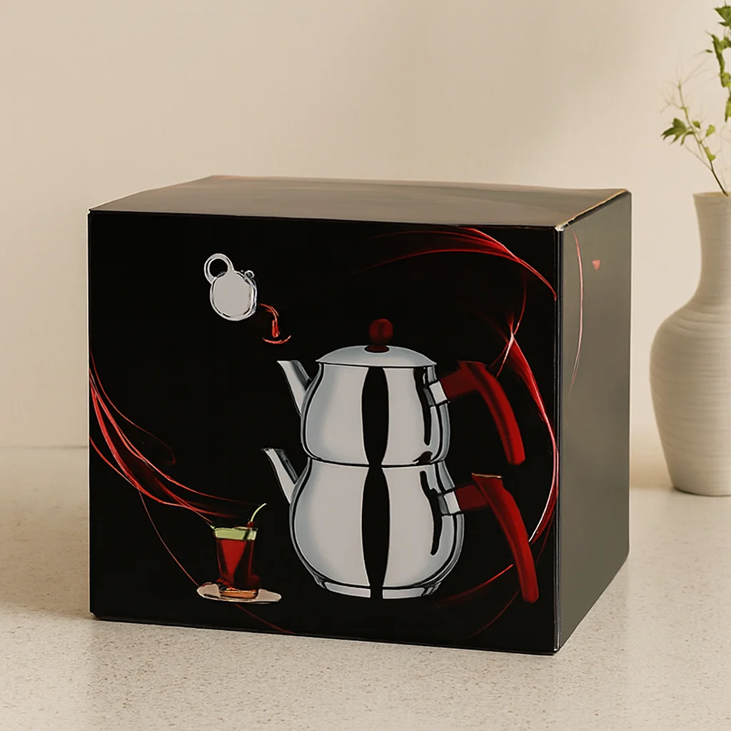 Paslanmaz Çelik Çaydanlık Seti (1L + 2L) Küre Model Fiyatı, Yorumları ve Özellikleri
