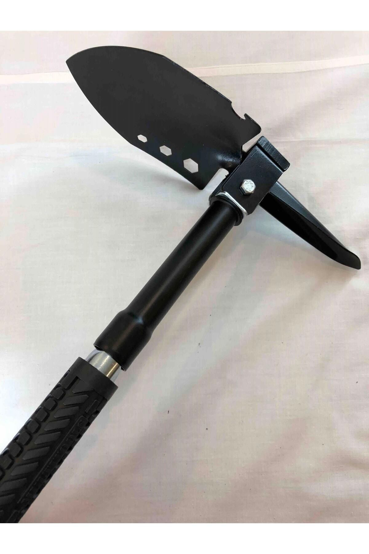 Paslanmaz Çelik Çekiç Çapa Kürek Seti Katlanabilir Özel Tasarımlı