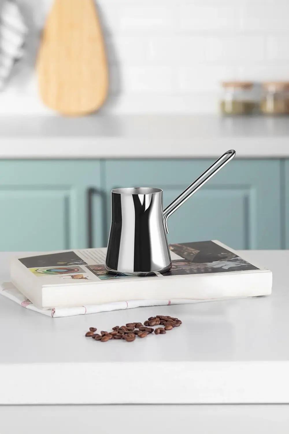 Paslanmaz Çelik Cezve 650 ml Paslanmaz Çelik Cezve 650 ml