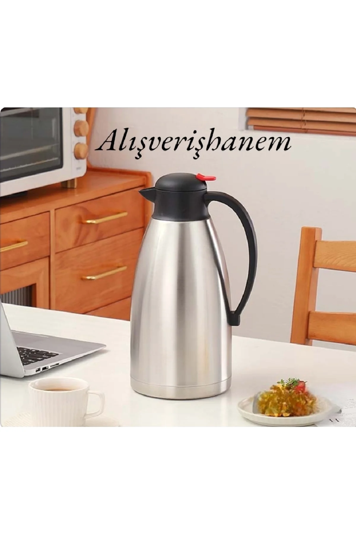 Paslanmaz  çelik Çift Katmanlı Termos 2 Litre