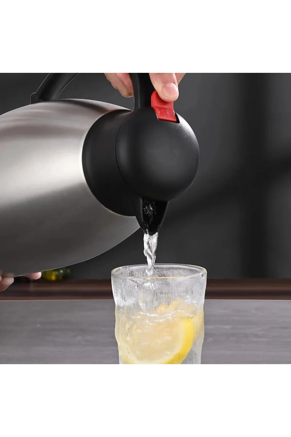Paslanmaz  çelik Çift Katmanlı Termos 2 Litre