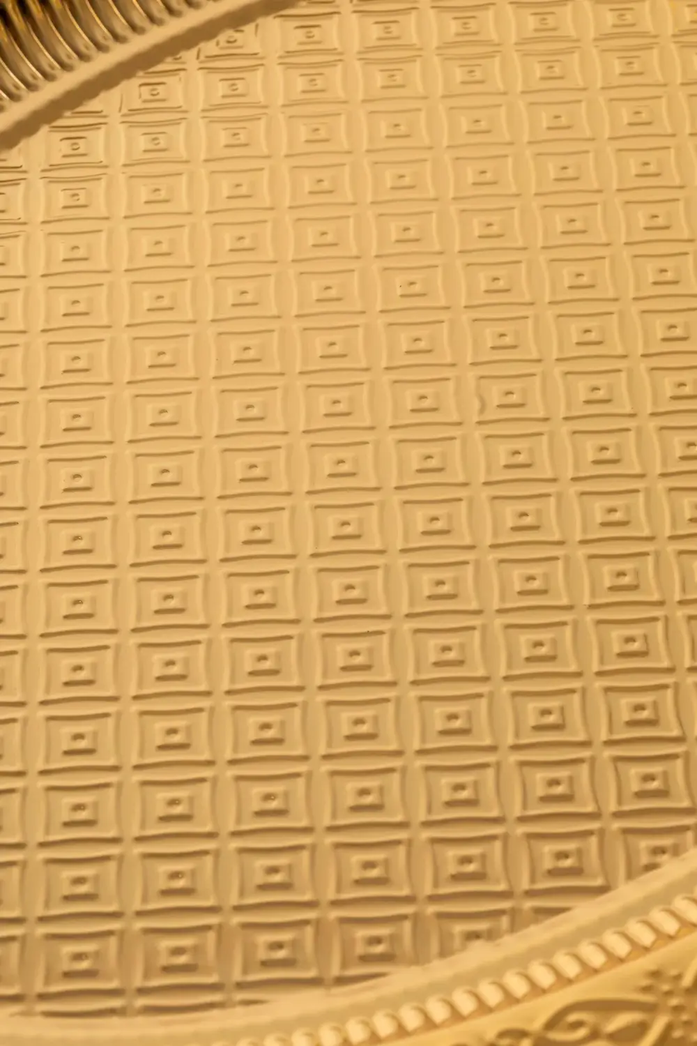 Paslanmaz Çelik Gold 2’li Oval Tepsi Seti – Zarif Desenli Servis