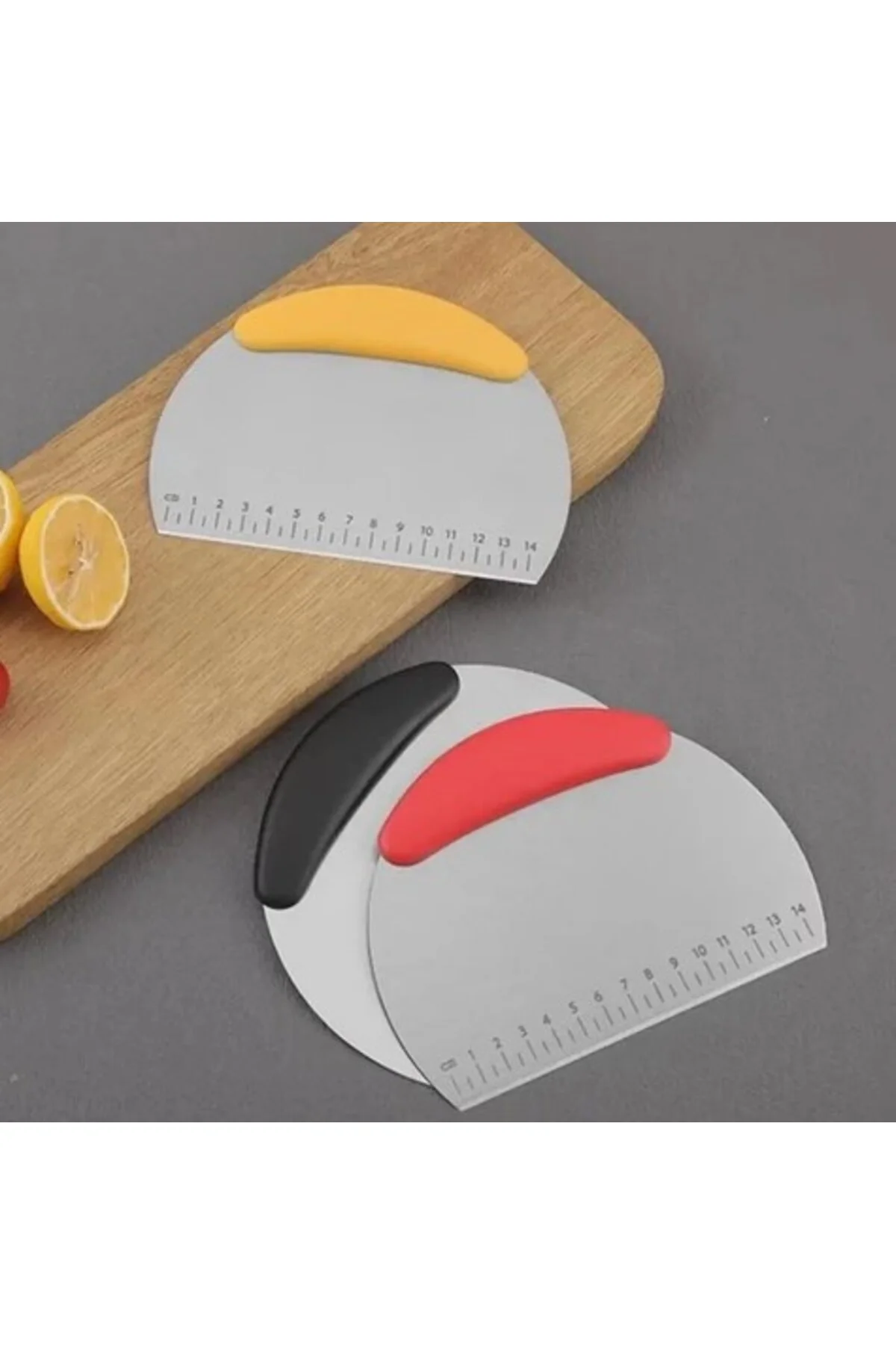 Paslanmaz Çelik Hamur Kesme ve Şekillendirme Spatulası