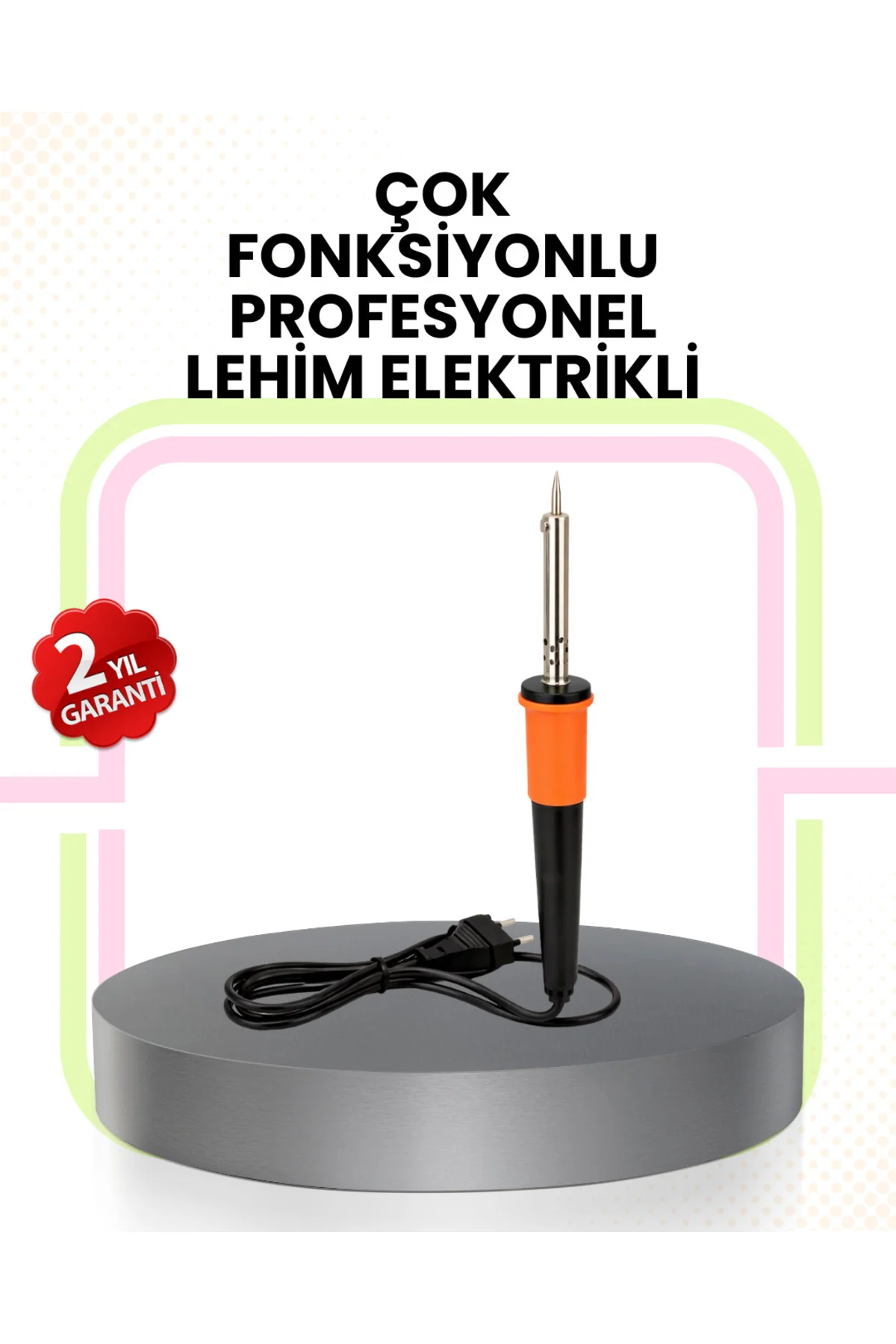 Paslanmaz Çelik Isıtma Çekirdekli Lehimleme Havyası