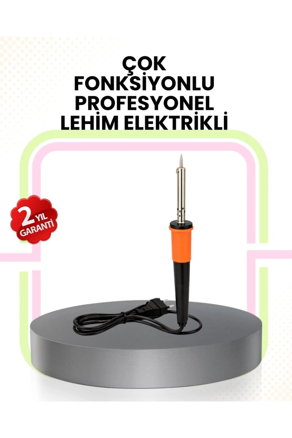 Paslanmaz Çelik Isıtma Çekirdekli Lehimleme Havyası