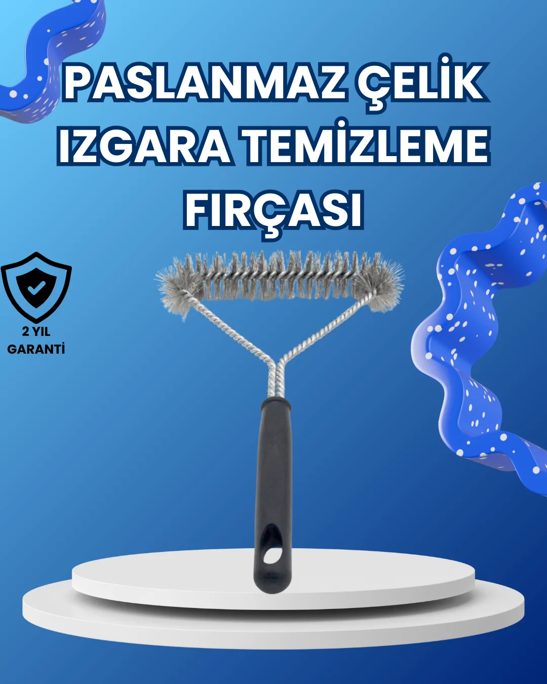 Paslanmaz Çelik Izgara Temizleme Fırçası Mangal ve Barbekü İçin Fiyatı, Yorumları ve Özellikleri