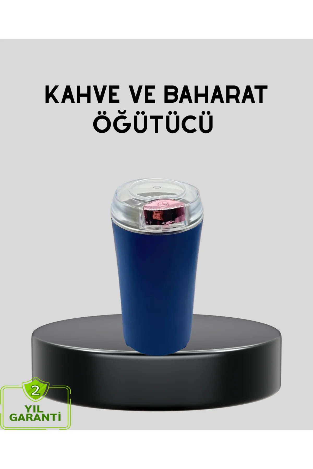 Paslanmaz Çelik Kahve ve Baharat Öğütücü – Otomatik Mekanizma - L
