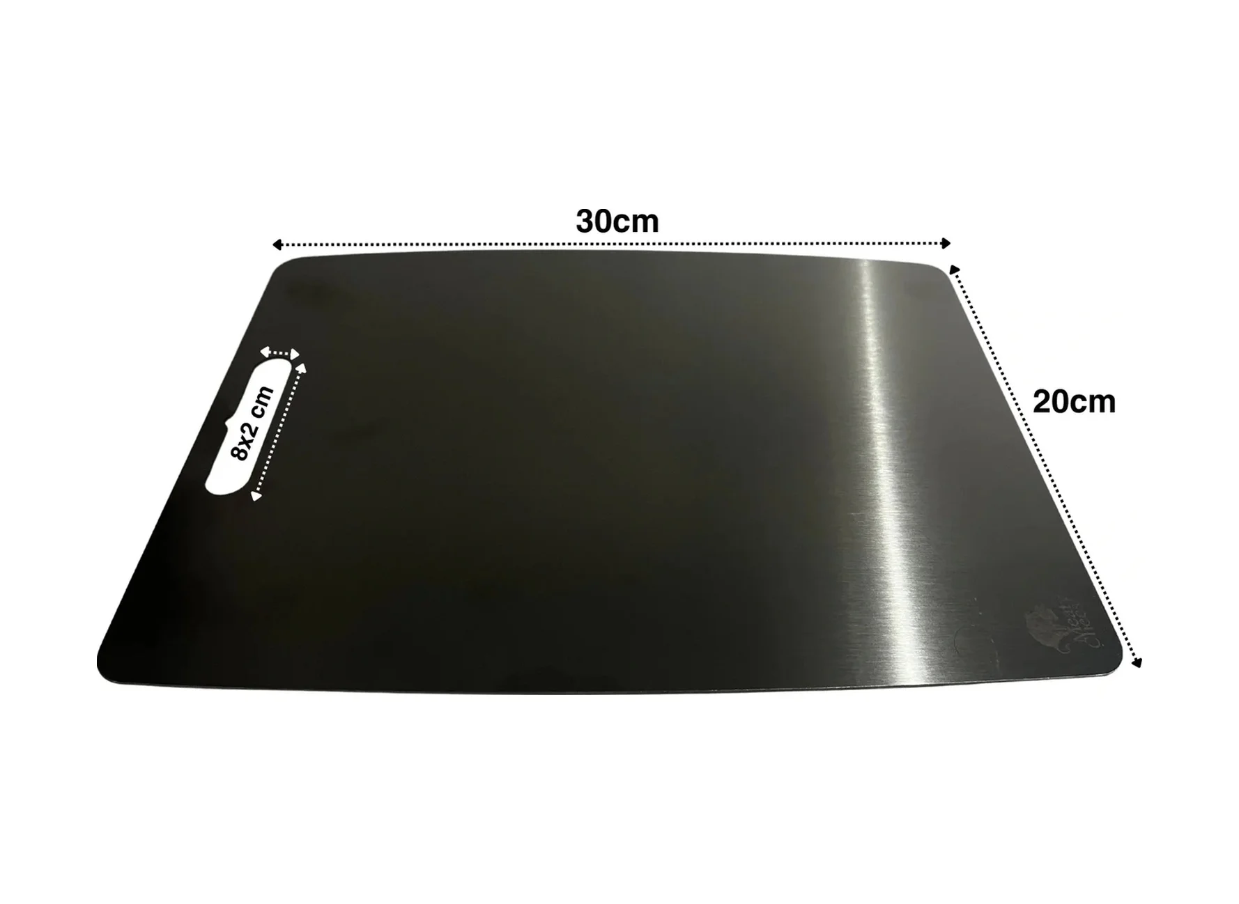 Paslanmaz Çelik Kesme Tahtası 20x30 Cm Mutfak Sebze Et Kesme Taht