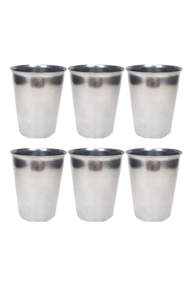 Paslanmaz Çelik Krom Bardak Seti – 6'lı Şık ve Dayanıklı Çelik Bardak 9x7,5x5,5cm Fiyatı, Yorumları ve Özellikleri