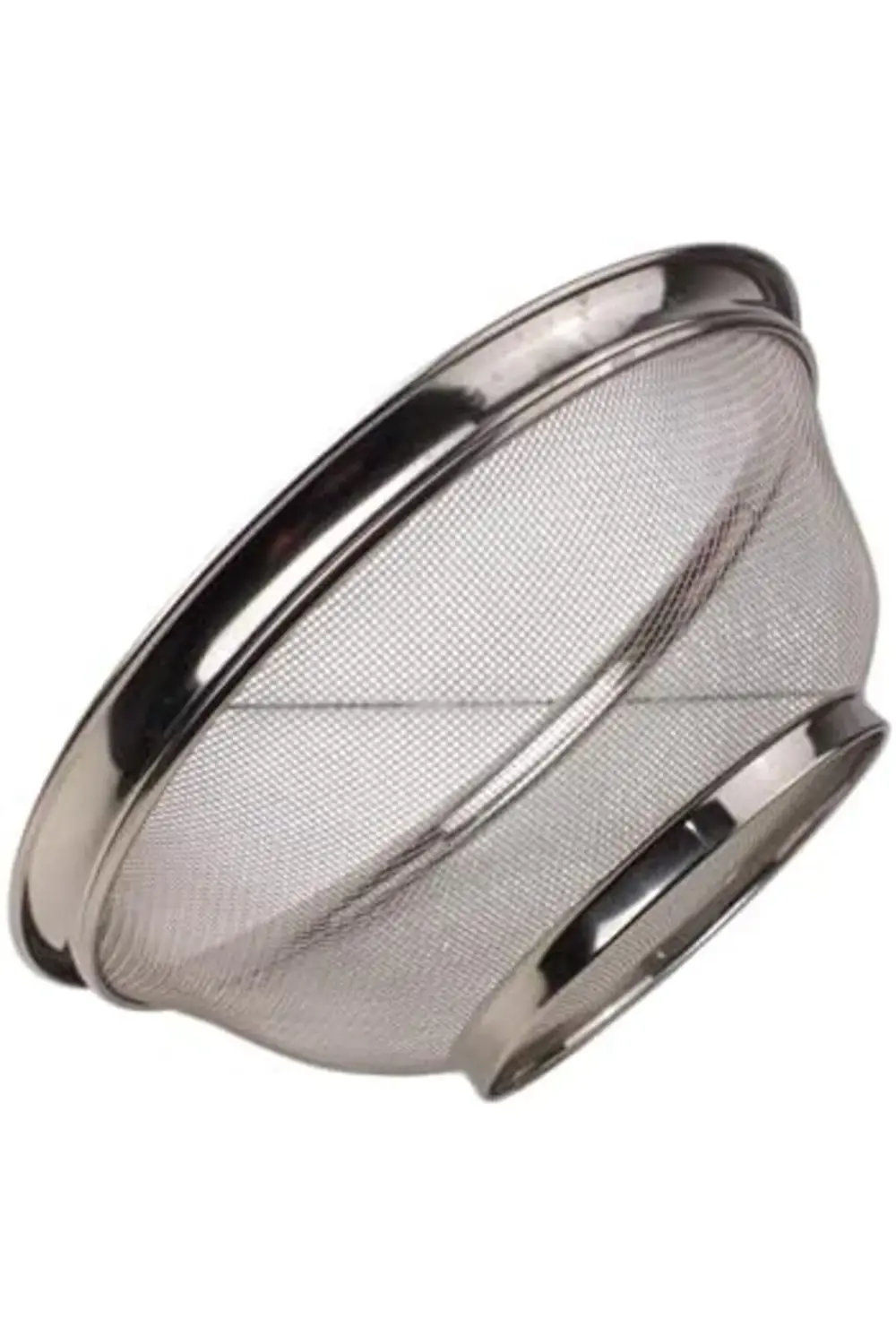 Paslanmaz Çelik Kulpsuz Süzgeç 28cm, Paslanmaz Çelik Pirinç Süzge