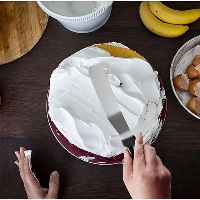 Paslanmaz Çelik L Tipi Pastacı Spatulası – Krema Düzeltme Ve Pasta Şekillendirme Bıçağı Paslanmaz Çelik L Tipi Pastacı Spatulası – Krema Düzeltme Ve Pasta Şekillendirme Bıçağı