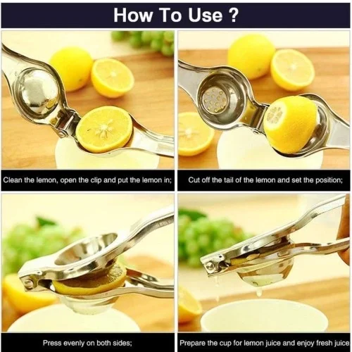 Paslanmaz Çelik Limon Sıkacağı Paslanmaz Çelik Limon Sıkacağı