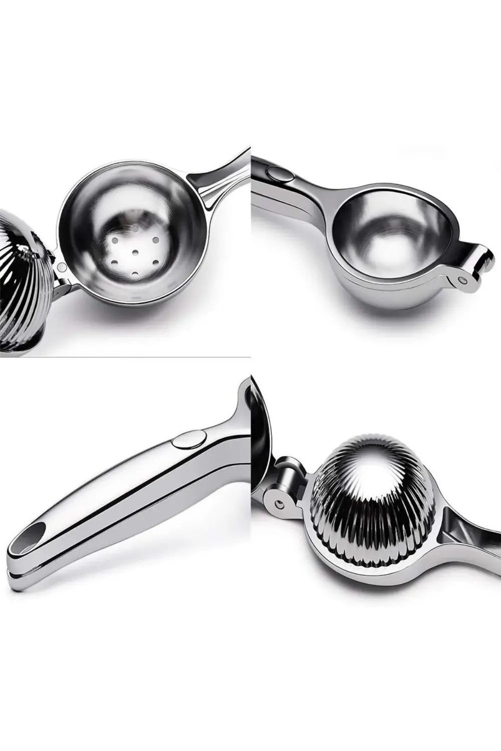 Paslanmaz Çelik Lüx Limon Sıkacağı Metal Press Meyve Sıkacağı