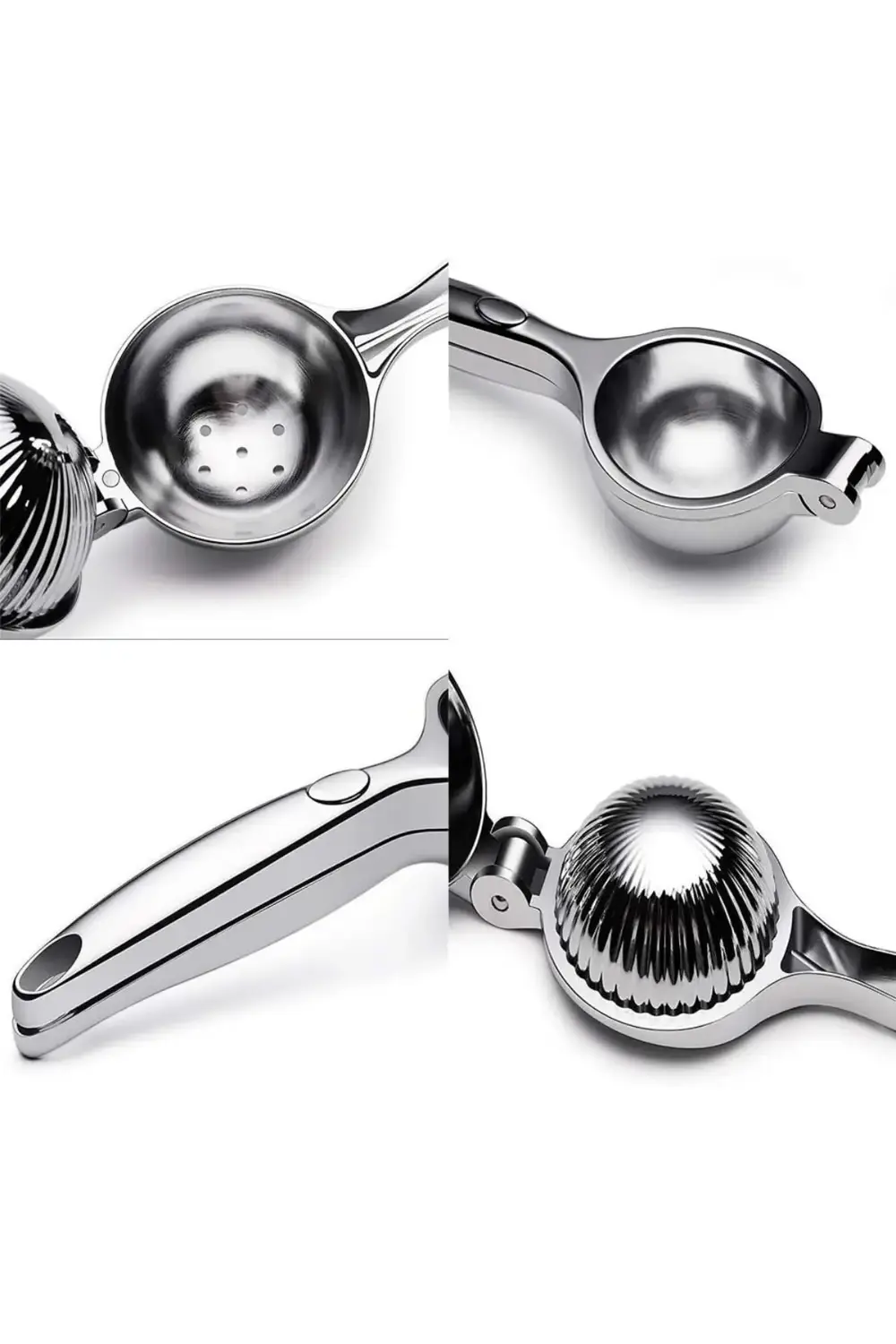 Paslanmaz Çelik Lüx Limon Sıkacağı Metal Press Meyve Sıkacağı