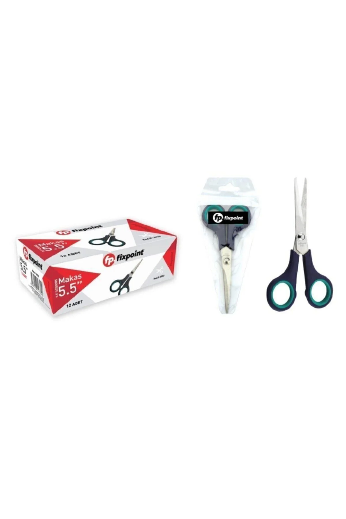 Paslanmaz Çelik Makas 139mm 14 Cm Orta Boy Tekstil Makası Çok Ama