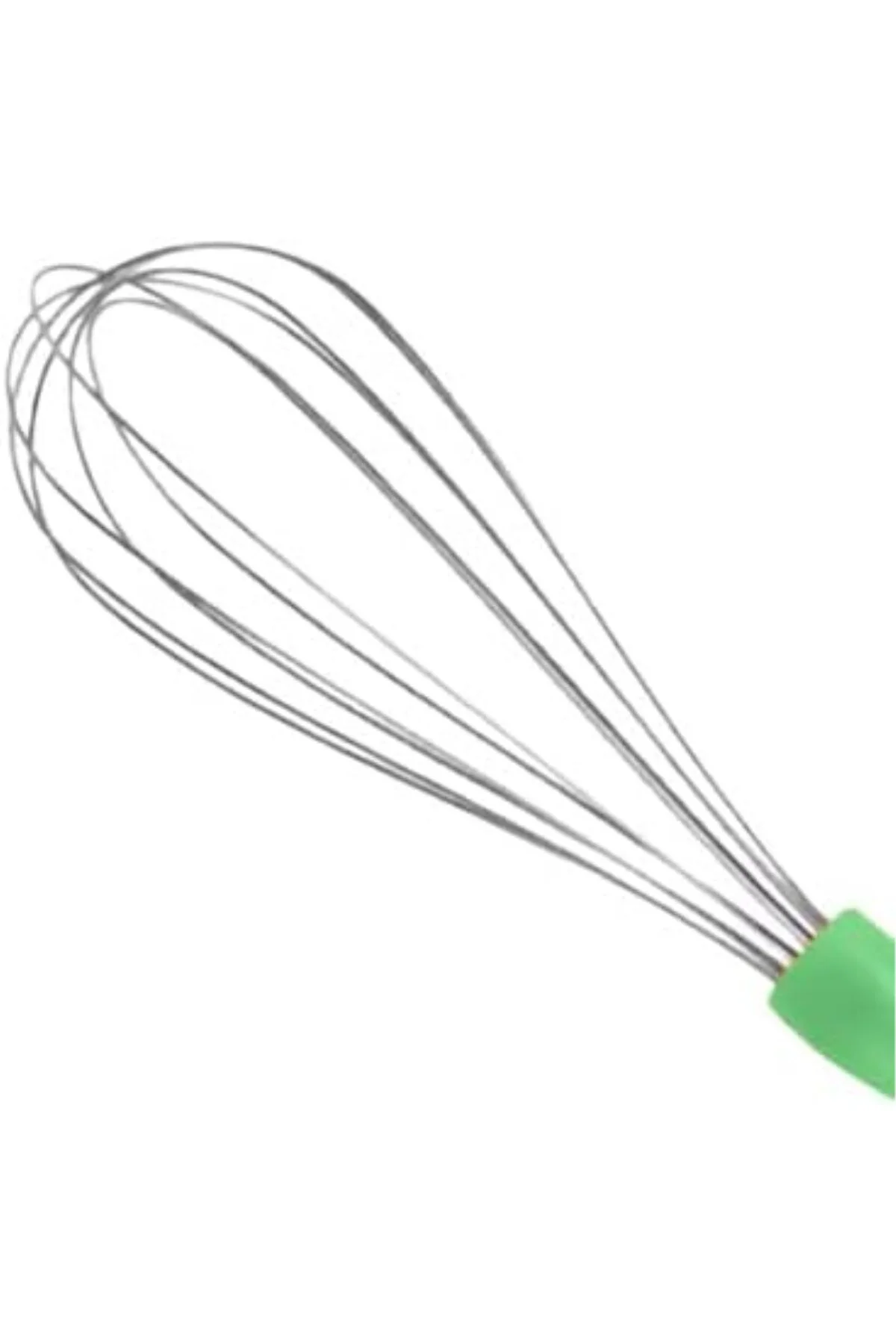 Paslanmaz Çelik Plastik Saplı El Çırpıcısı (Blender) (1, Yeşil, 3