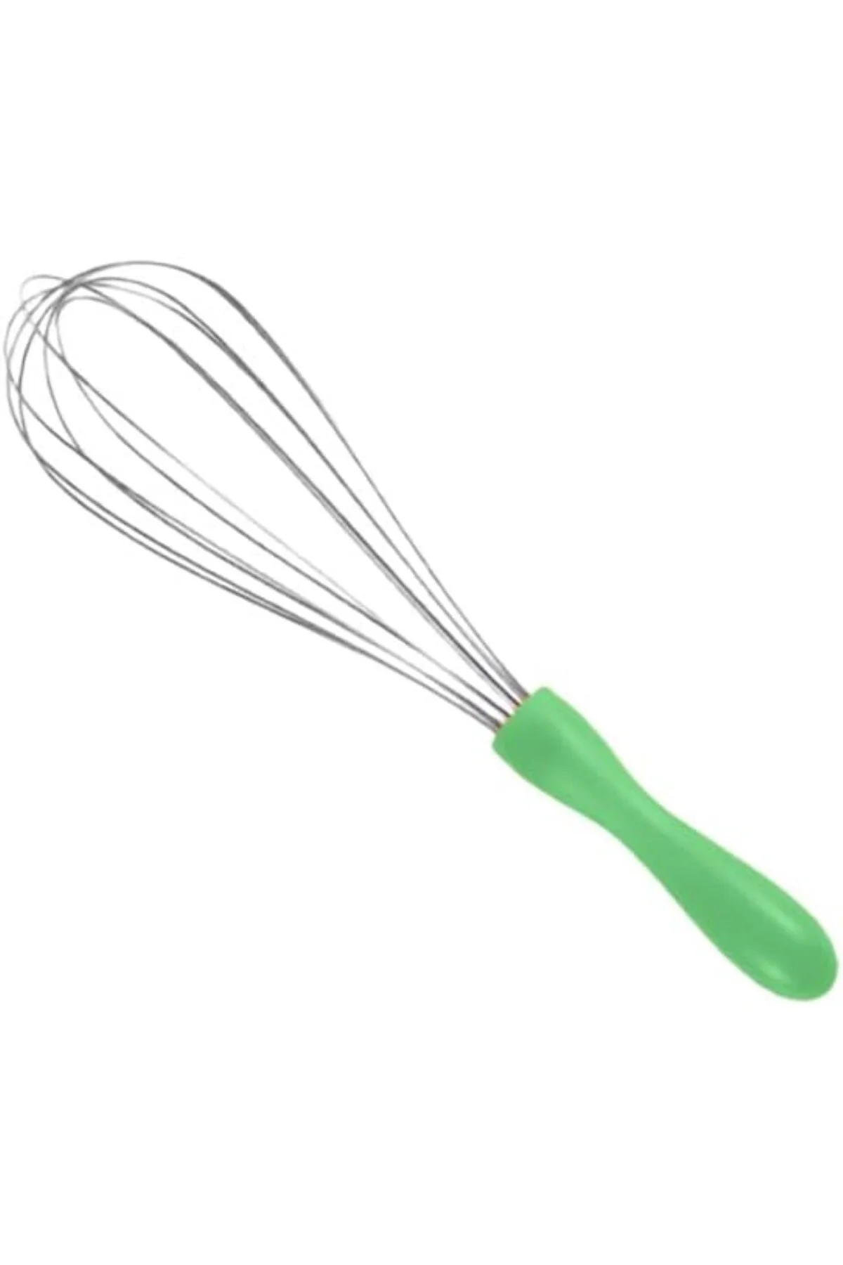 Paslanmaz Çelik Plastik Saplı El Çırpıcısı (Blender) (1, Yeşil, 3