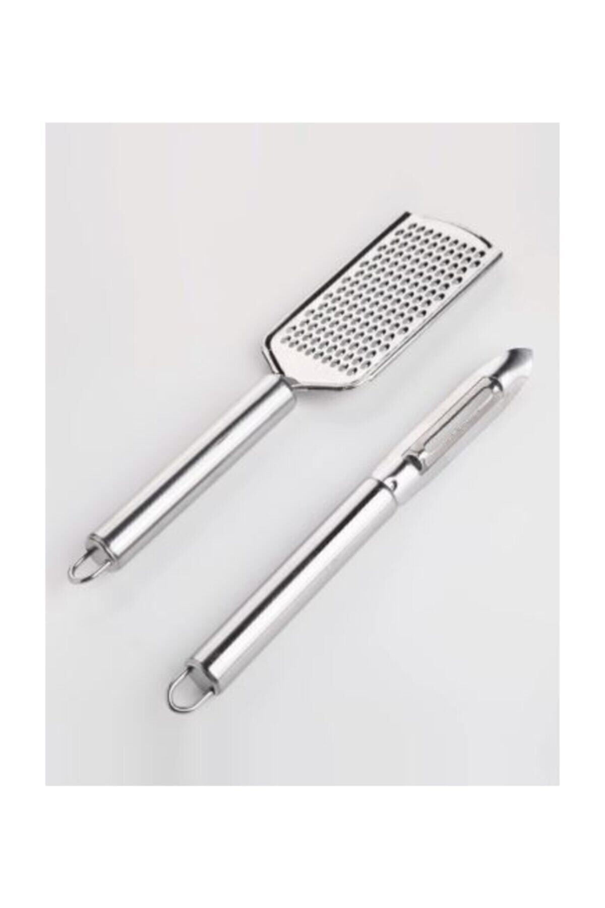 Paslanmaz Çelik Rende Ve Soyacak Peynir Çikolata Zencefil Patates