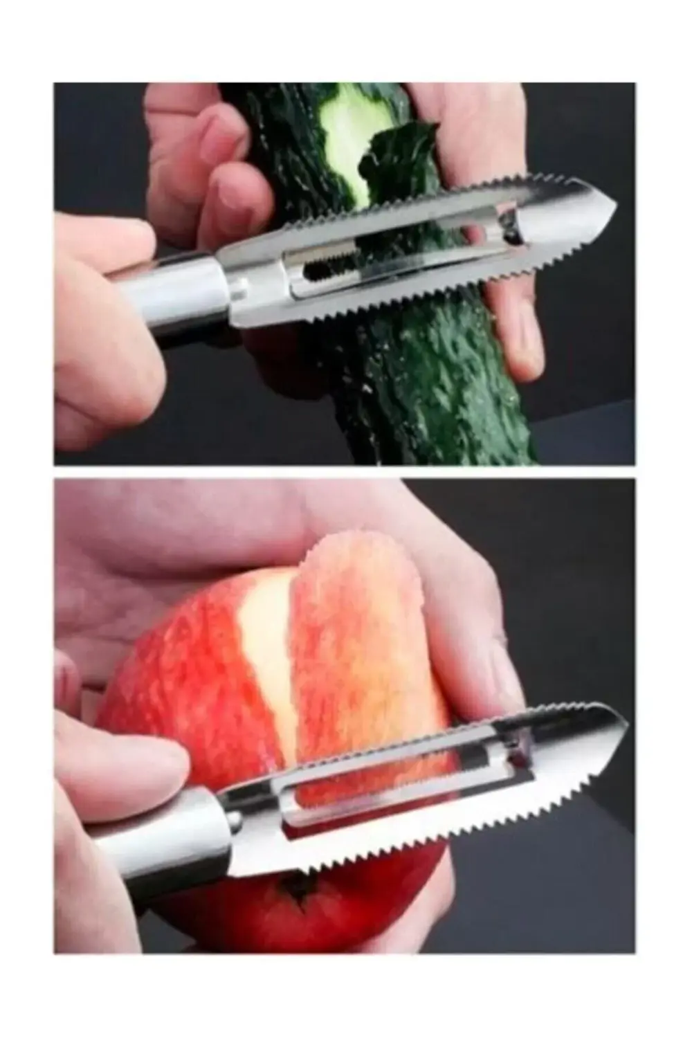 Paslanmaz Çelik Rende Ve Soyacak Peynir Çikolata Zencefil Patates