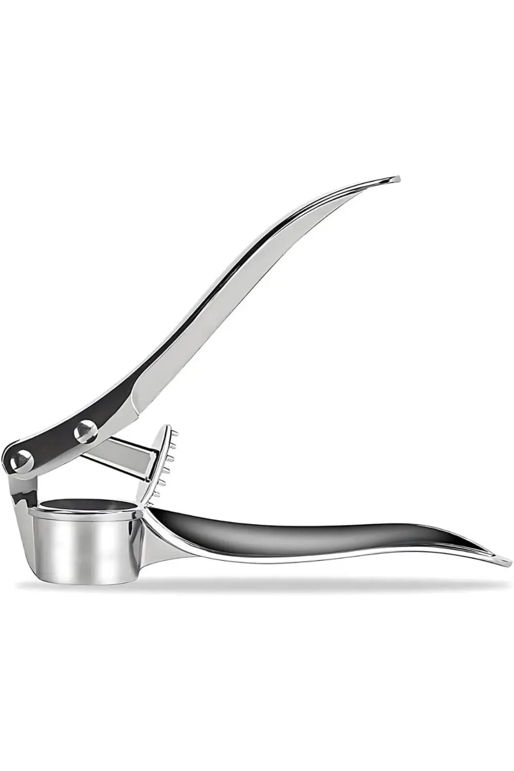 Paslanmaz Çelik Sarımsak Ezici - Pratik Sarımsak Ezeceği - Mutfak