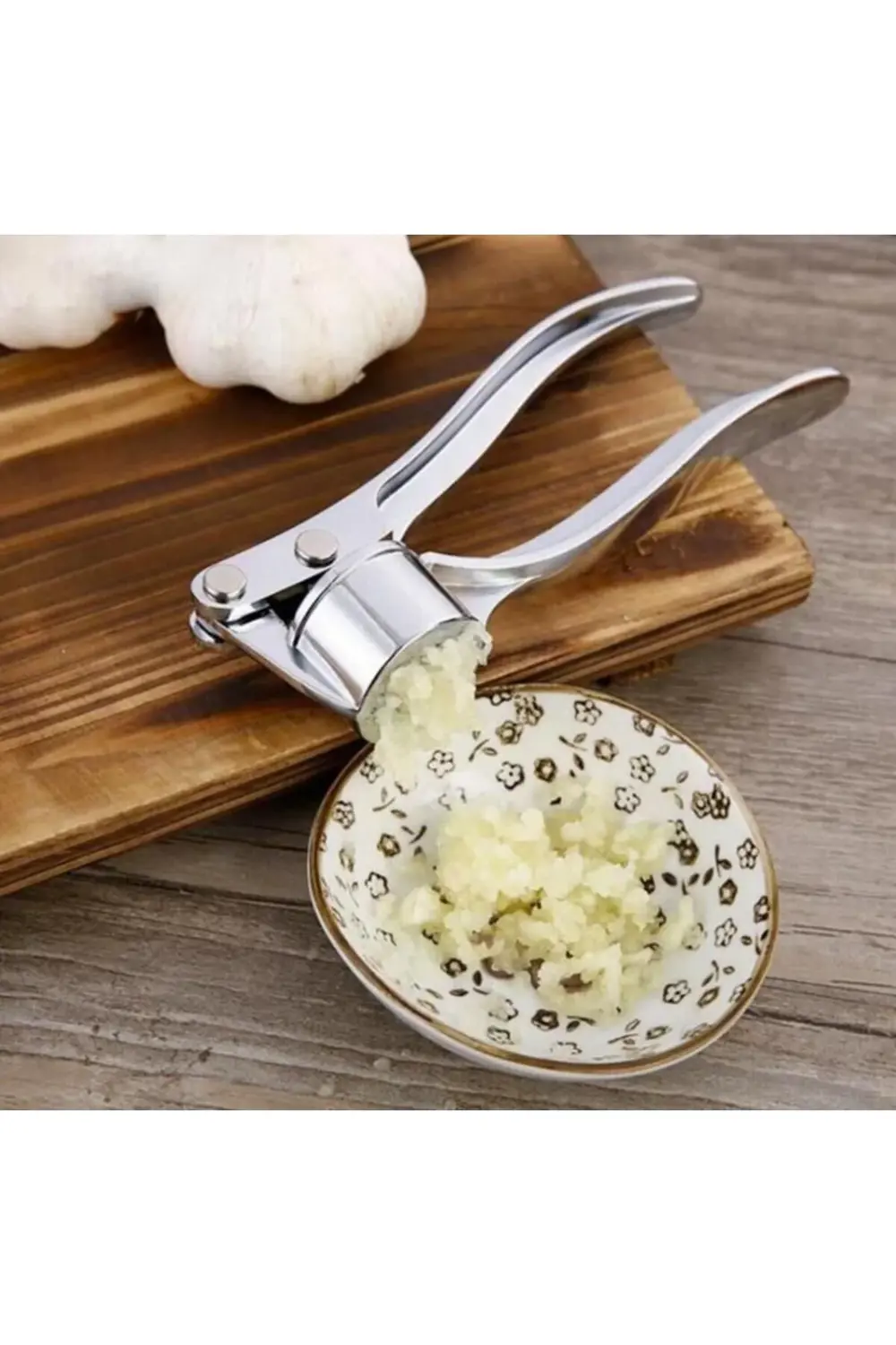 Paslanmaz Çelik Sarımsak Presi