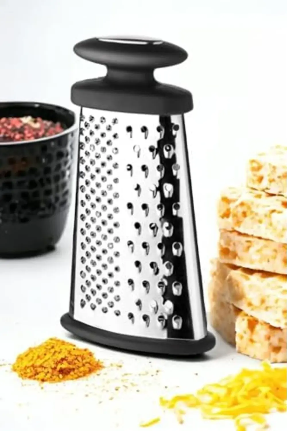 Paslanmaz Çelik Yassı Tutmalı Rende, 3 Yönlü Rendeleme Yassı Tasa