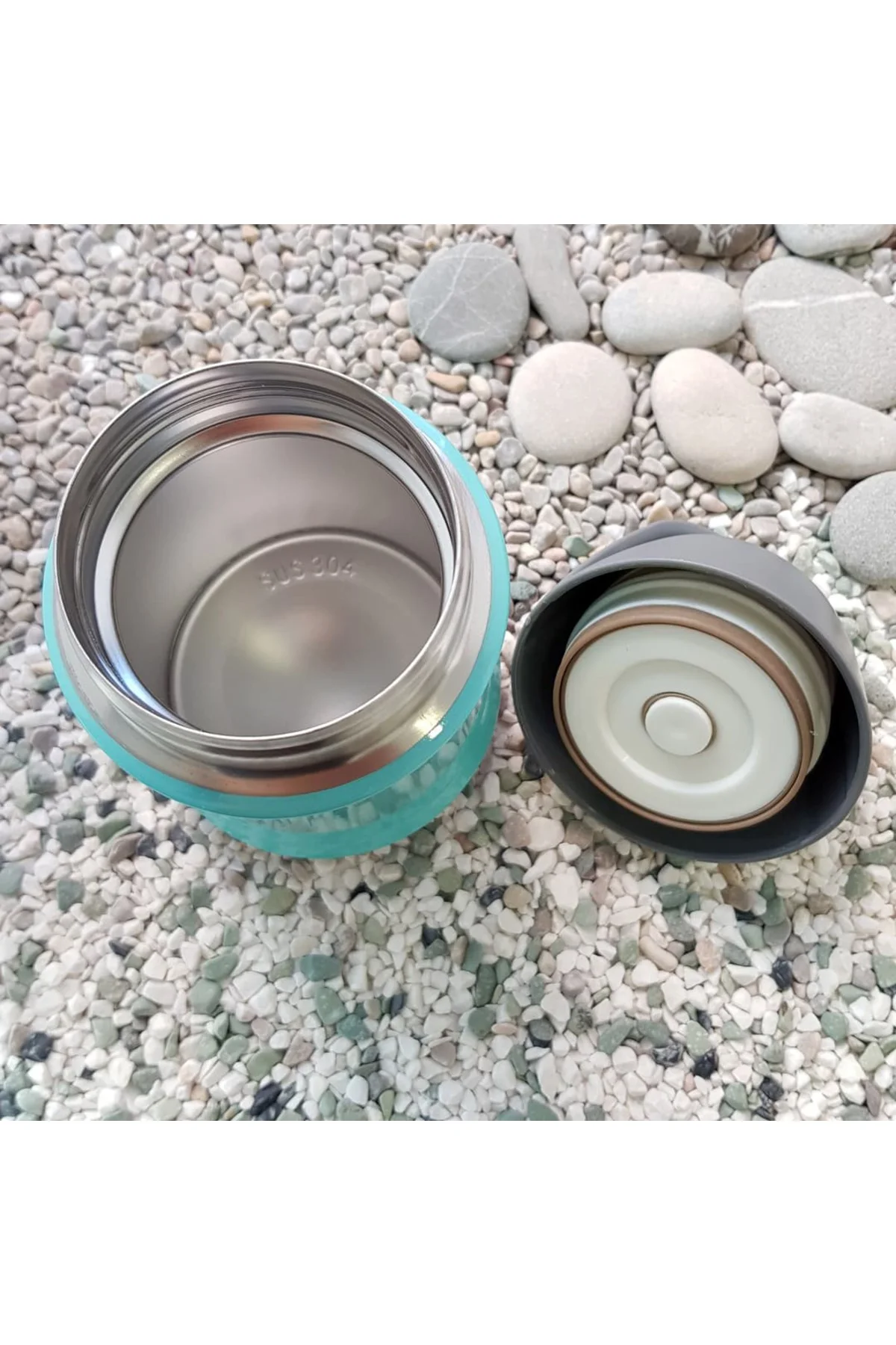 Paslanmaz Çelik Yemek Termosu - 450 ml- Bebek Mama Saklama Termos