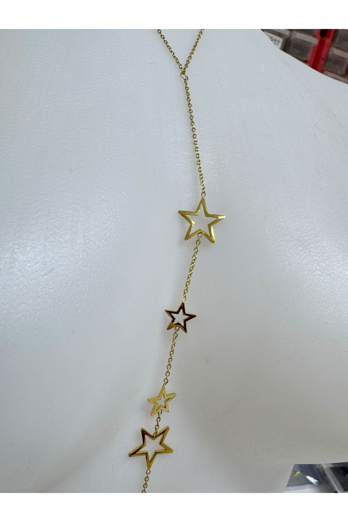 Arescollection Paslanmaz Çelik Yildizli Vücut Zinciri