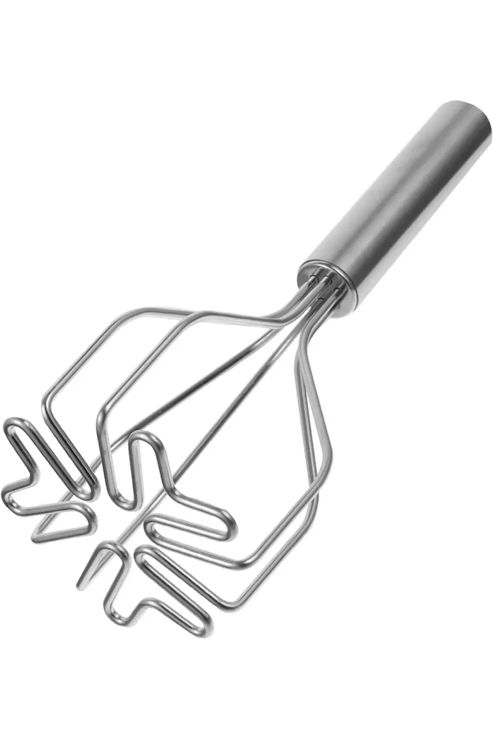 Paslanmaz Çelik Yıldız Tabanlı Patates Ezici - 25,7 cm Ergonomik