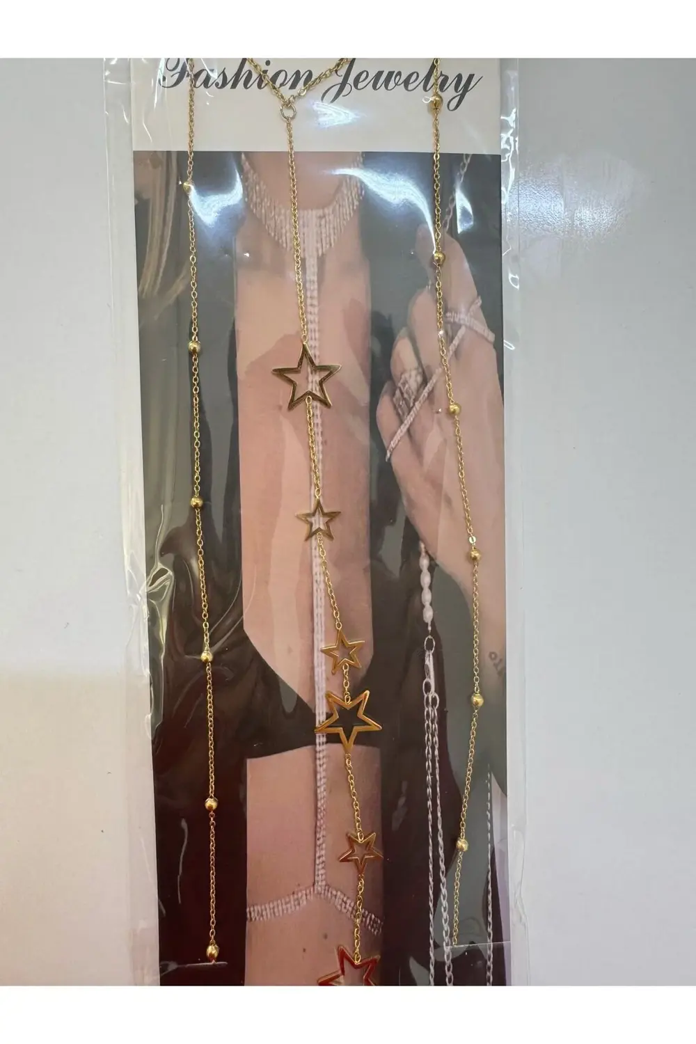 PASLANMAZ ÇELİK YILDIZLI VÜCUT ZİNCİRİ