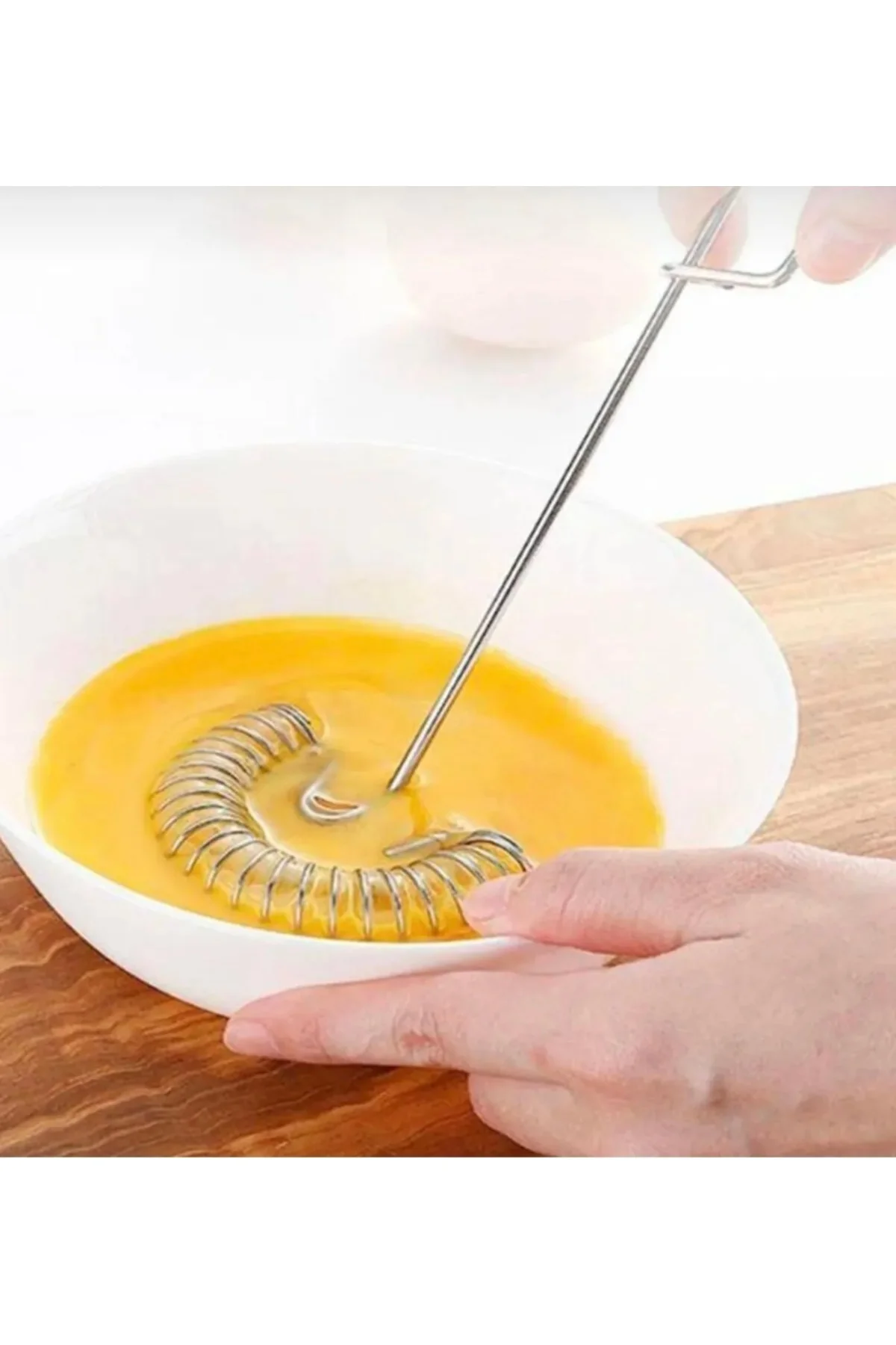 Paslanmaz Çelik Yumurta Çırpma Teli Yumurta Süt Sos Çırpıcı