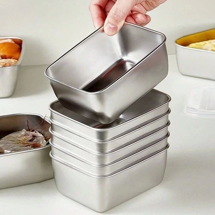 Just Cheap Store Paslanmaz Çelik Saklama Kabı