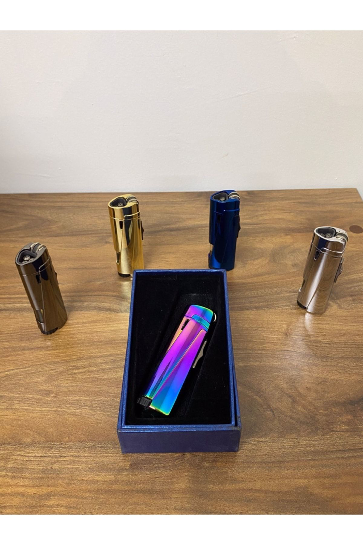 Elzemstore Paslanmaz Çelik Rüzgar Çakmağı