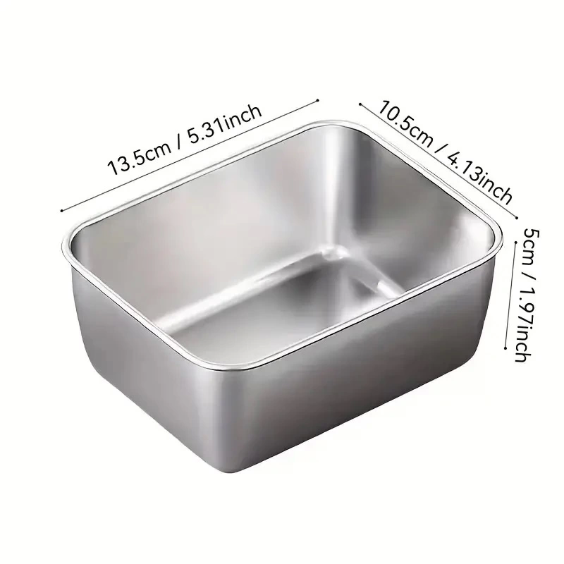 Just Cheap Store Paslanmaz Çelik Saklama Kabı