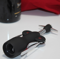 İhtiyaçavm Paslanmaz Çelik Tirbuşon Açacak Siyah Şarap Açacağı