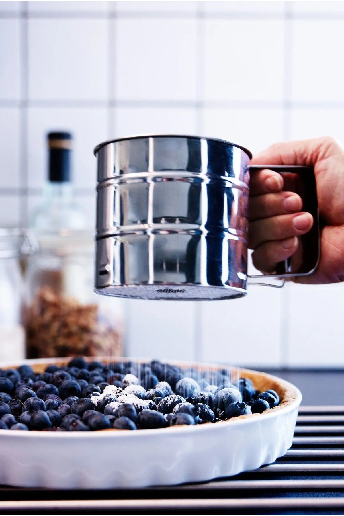 İkea Paslanmaz Çelik Un Ve Şeker Eleği Elek