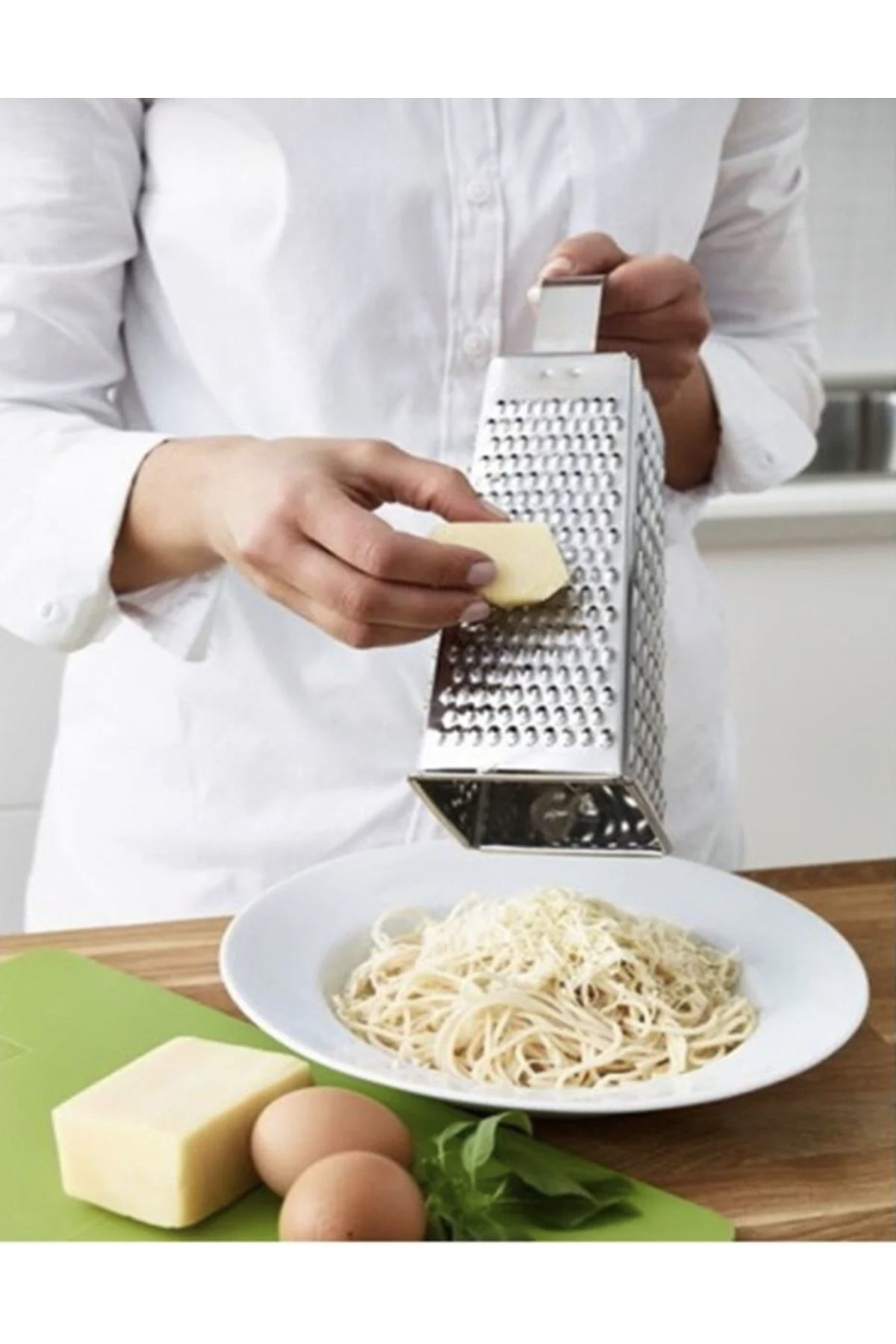 İkea Paslanmaz Çelik Rende+ Pabjuda 2’Li Çelik Çırpıcı+ Vardagen Pasla