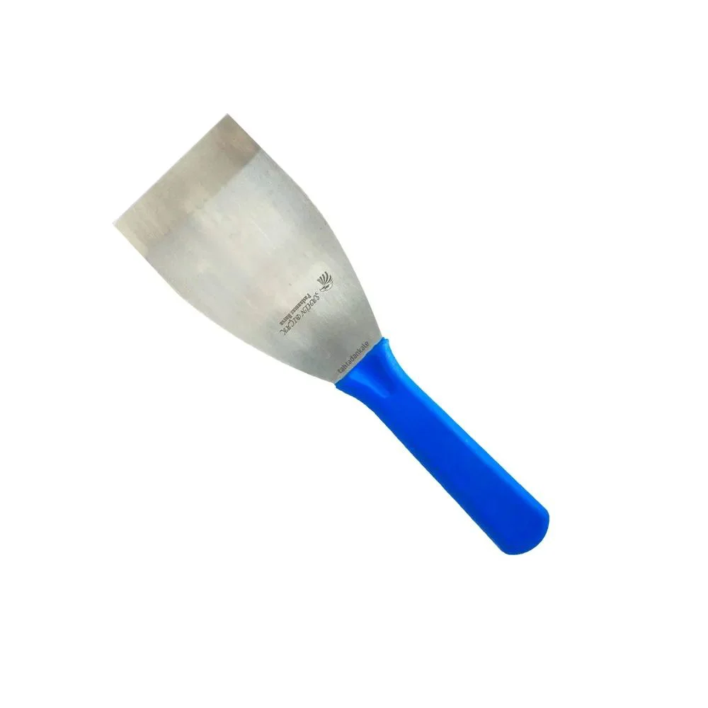 Paslanmaz Gıda Spatulası No:4 - 10 Cm Plastik Saplı Mutfak Spatulası Paslanmaz Gıda Spatulası No:4 - 10 Cm Plastik Saplı Mutfak Spatulası