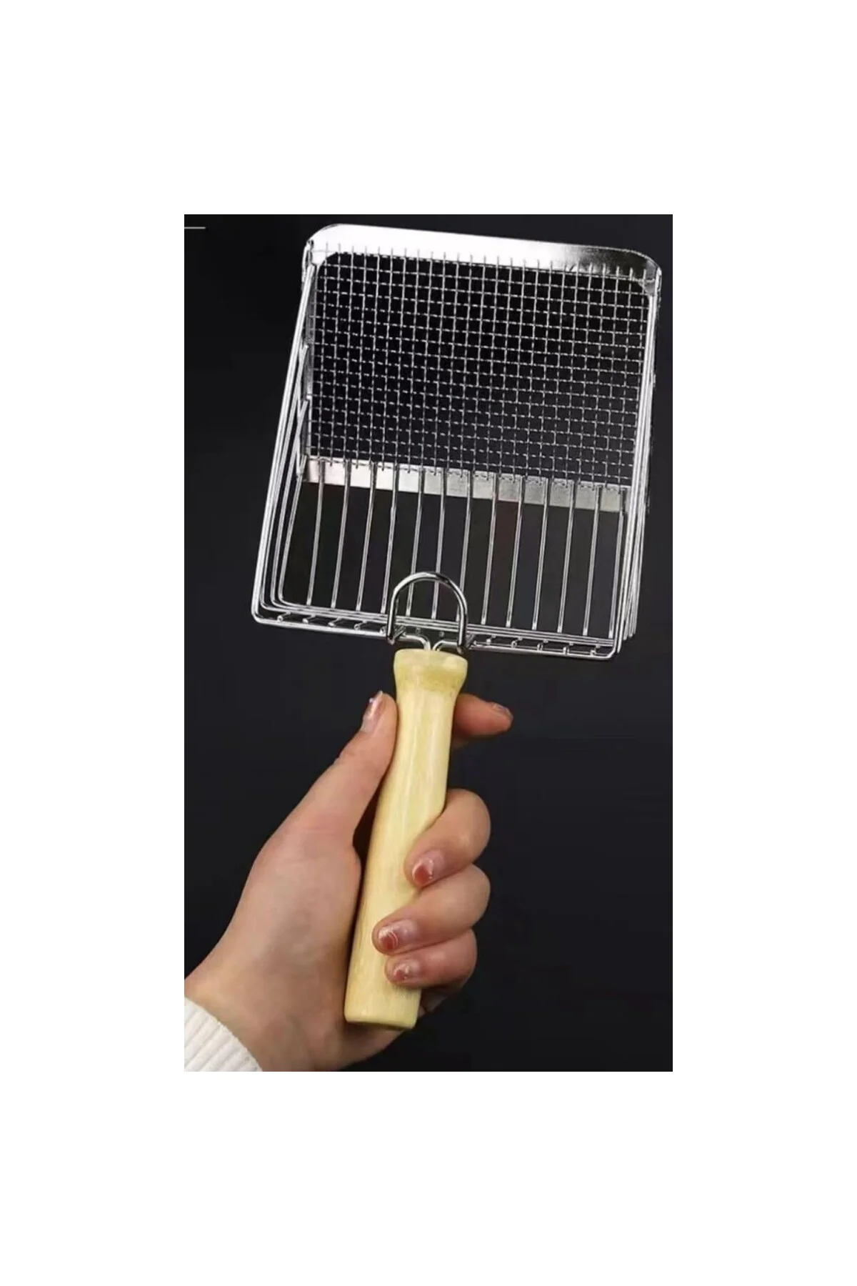 Paslanmaz Metal Kedi Köpek Kum Temizleme Metal Küreği – Dayanıklı ve Ergonomik Tuvalet Kumu