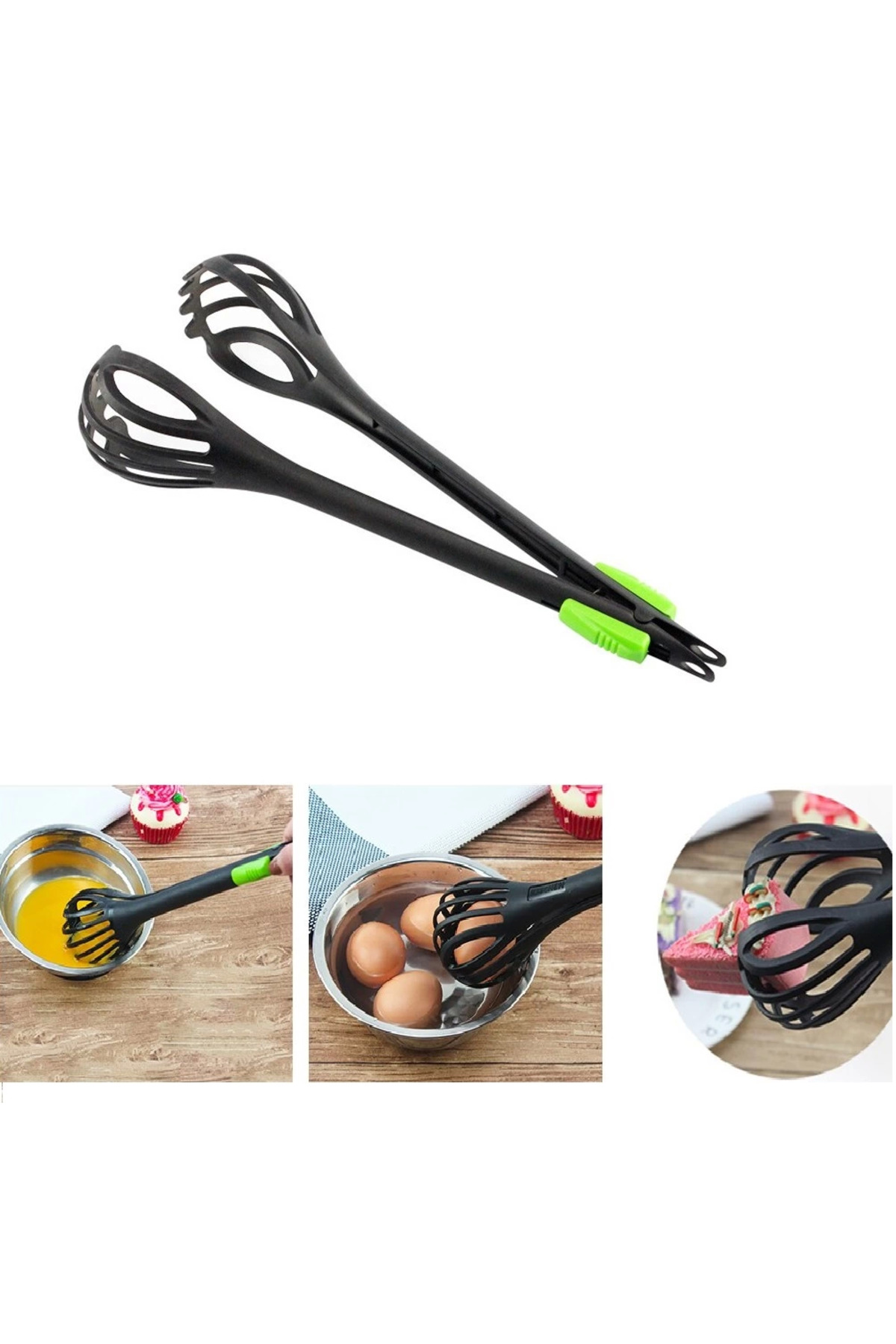 Colezium Paslanmaz Mutfak Maşası - 27 Cm Mangal Barbekü Maşası