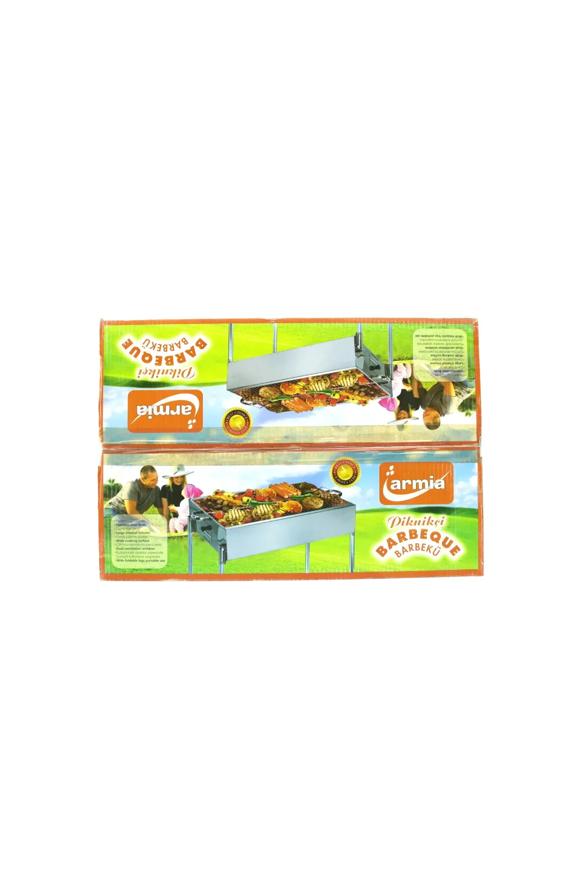 Paslanmaz Portatif Mangal 70 cm Ayaklı Standlı Paslanmaz Portatif Mangal 70 cm Ayaklı Standlı