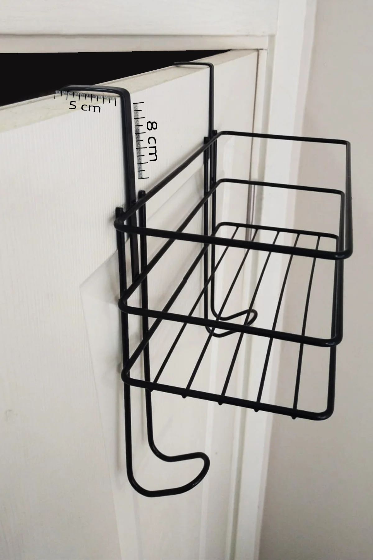 Paslanmaz Ütü Masası Askısı Metal Kapı Arkası Ütü ve Ütü Masası Düzenleyici Organizer