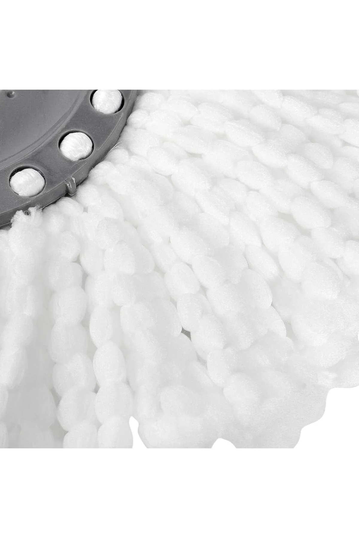 Paspas Başlığı, 360° Dönebilen Yuvarlak Döner Mikrofiber Yedek Ba