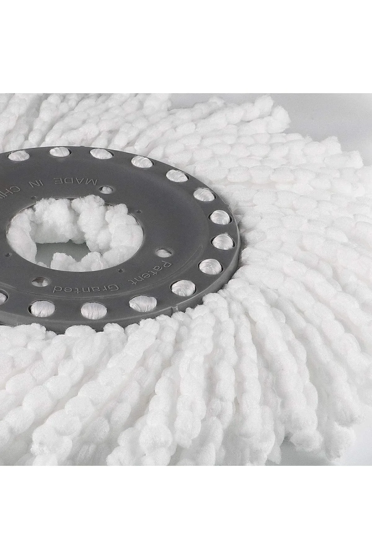 Paspas Başlığı, 360° Dönebilen Yuvarlak Döner Mikrofiber Yedek Başlık, Evrensel Döner Paspas Başlığı Paspas Başlığı, 360° Dönebilen Yuvarlak Döner Mikrofiber Yedek Başlık, Evrensel Döner Paspas Başlığı - Görsel 4